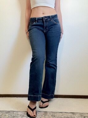 Y2K Wrangler Low Rise Bootcut Jeans Boho Retro Denim